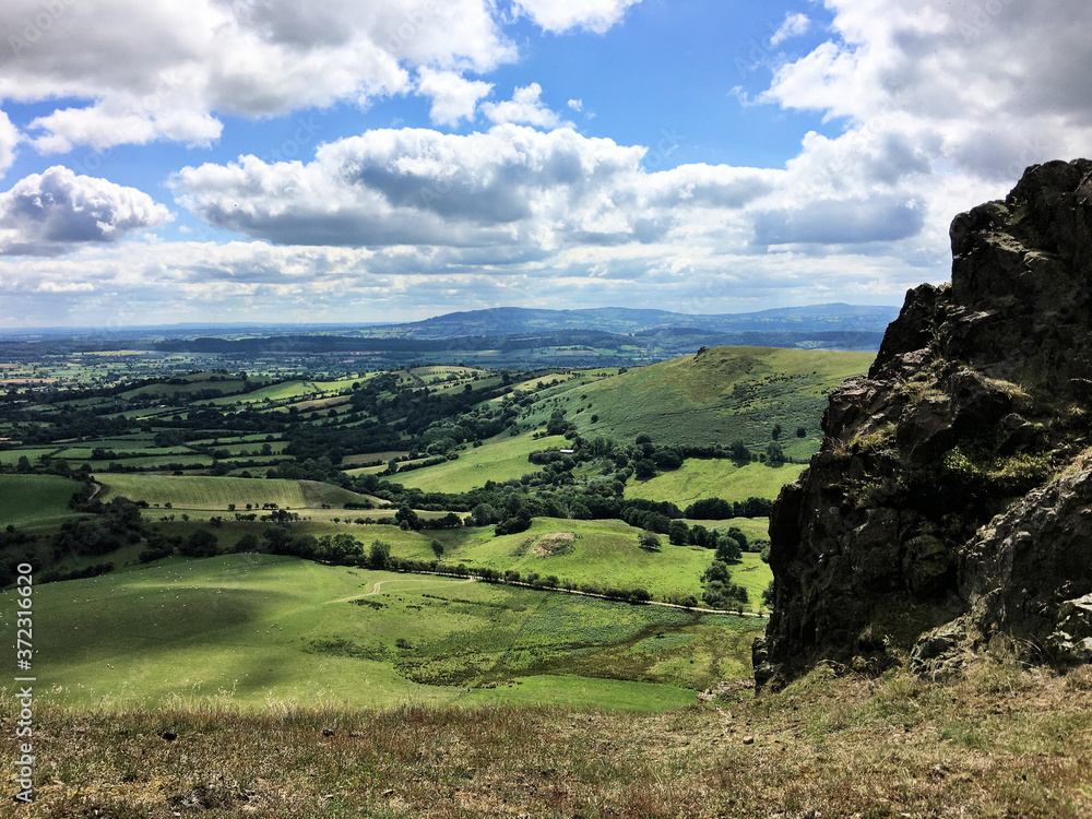 A view of the Caradoc in Shropshire