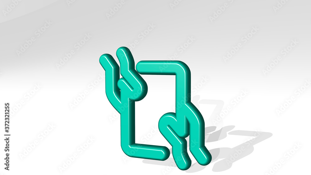 BUSINESS CONTRACT GIVE 3D icon casting shadow, 3D illustration for background and concept BUSINESS CONTRACT GIVE 3D icon casting shadow, 3D illustration for background and concept