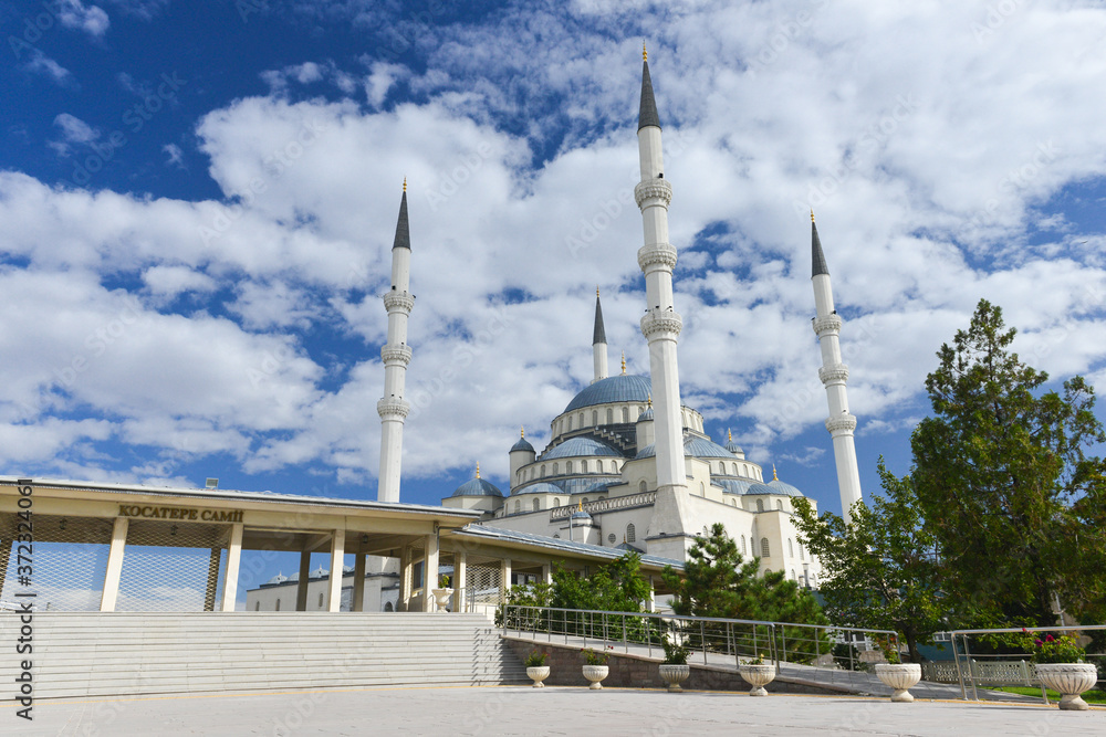 Kocatepe Mosque in Ankara, Turkey