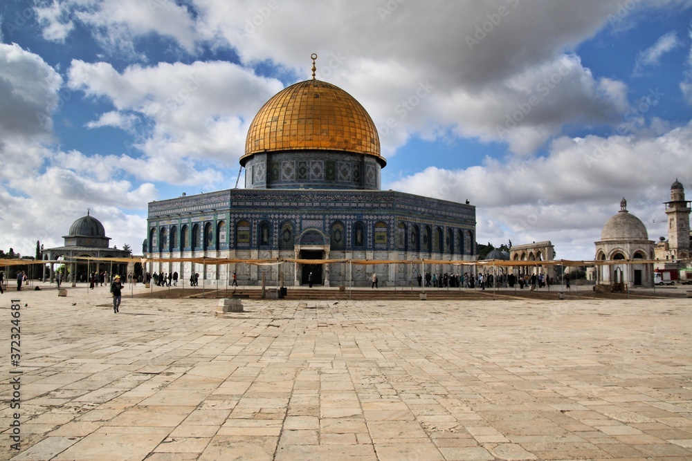 Obraz premium dome of the rock jerusalem