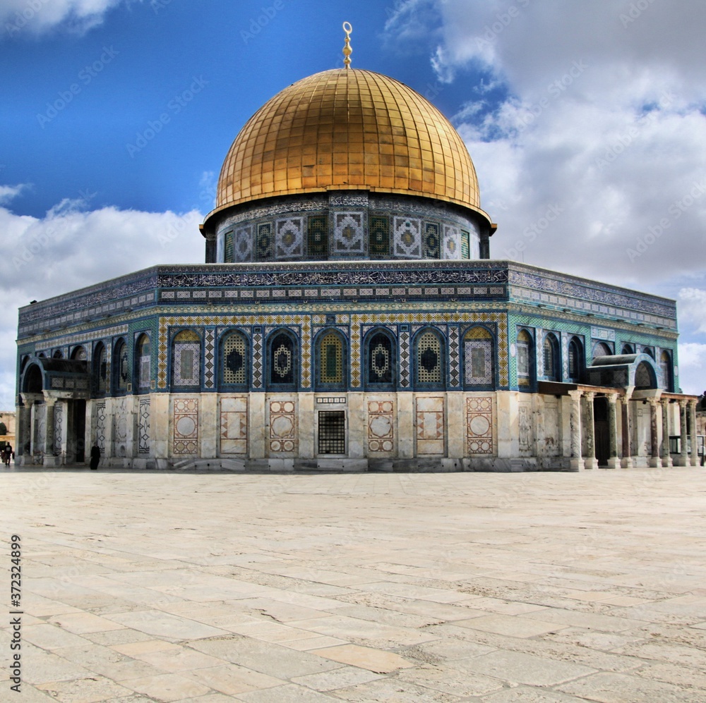 Obraz premium dome of the rock jerusalem