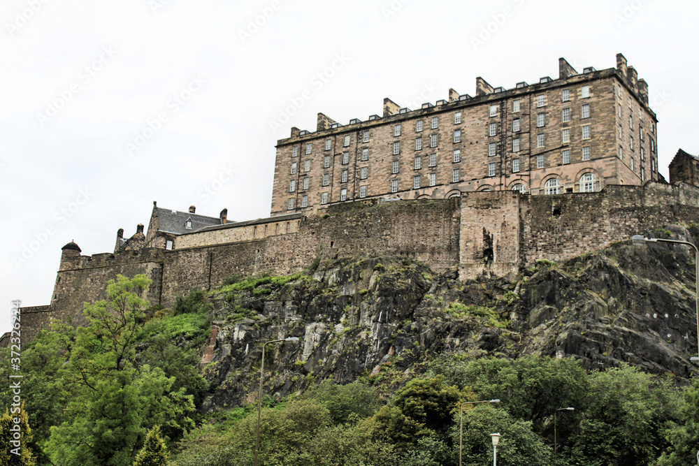 A view of Edinburgh in Scotland