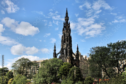 A view of Edinburgh in Scotland