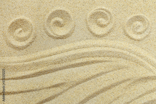 Photography Sand pattern