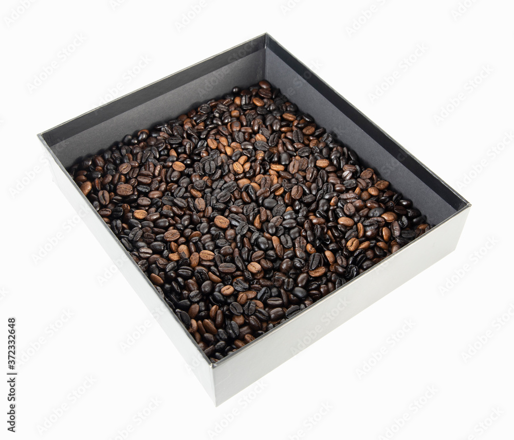 Coffee beans texture background Close Up Coffee beans texture background Close Up
