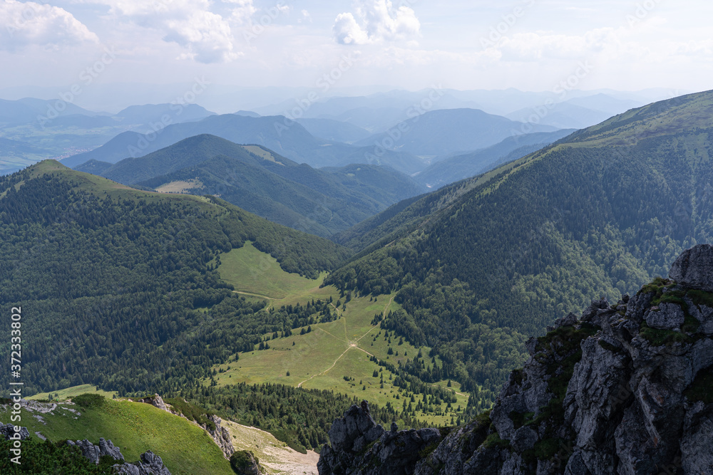 Obraz premium Velky Rozsutec, Mala Fatra, Slovakia