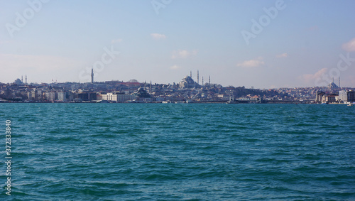 Panorama of Istanbul from Bosphorus  © Natalia