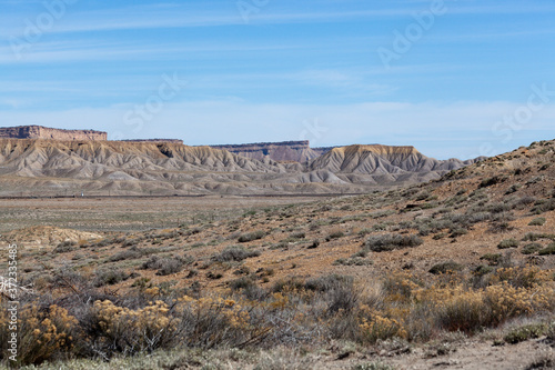 Desert landscape in eastern Utah photo