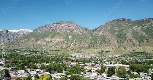 Wallpaper Mural Iconic Y Mountain near Brigham Young University in Provo Utah, USA Torontodigital.ca