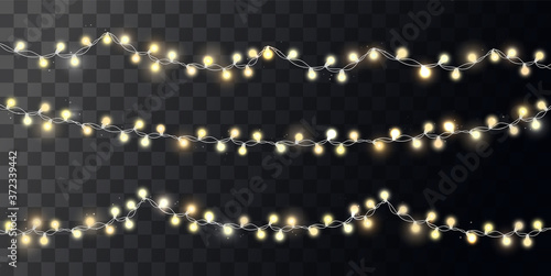 Christmas lights concept