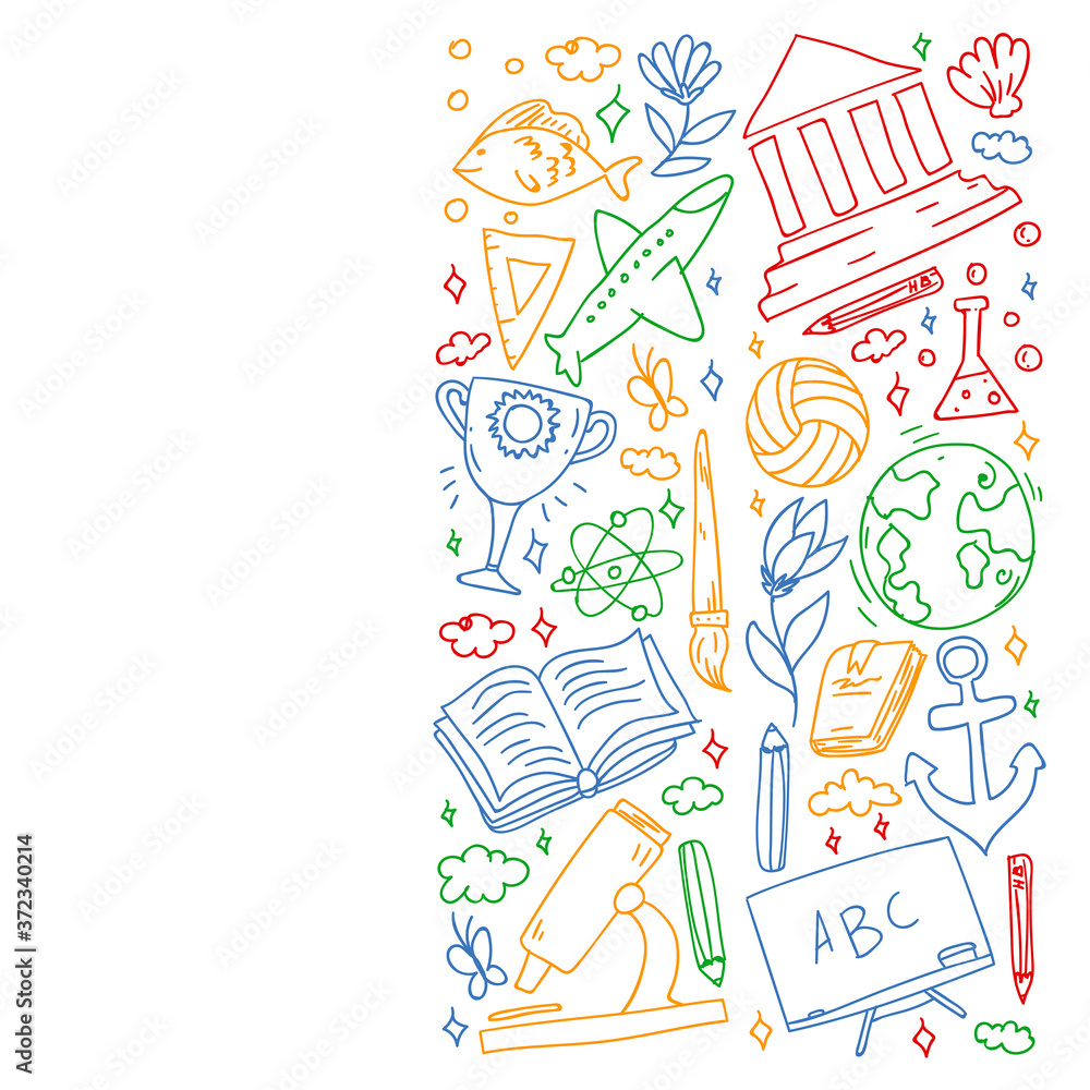 Back to school. Creativity and imagination. Back to school. Creativity and imagination.