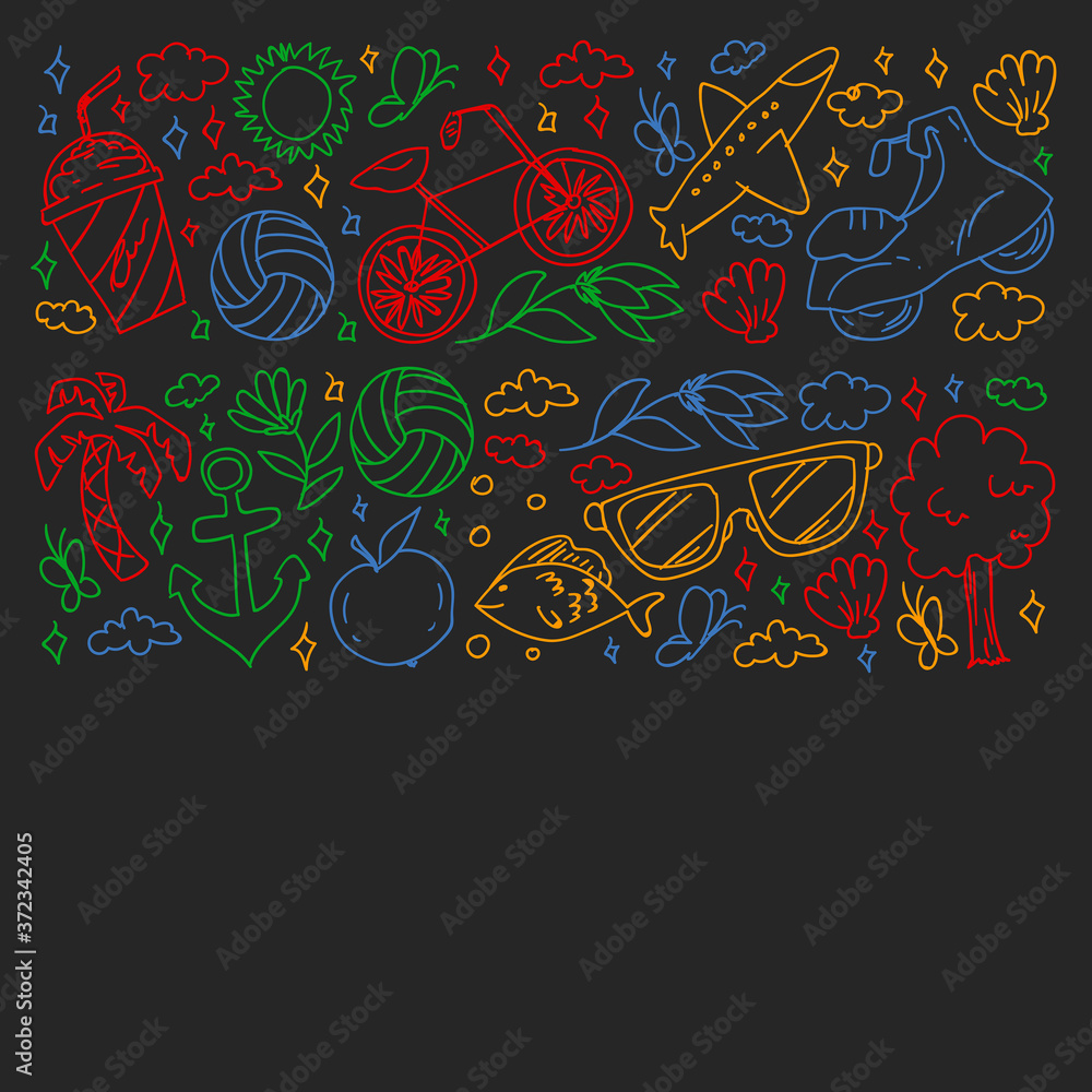 Travel and tourism icons. Traveling pattern Travel and tourism icons. Traveling pattern