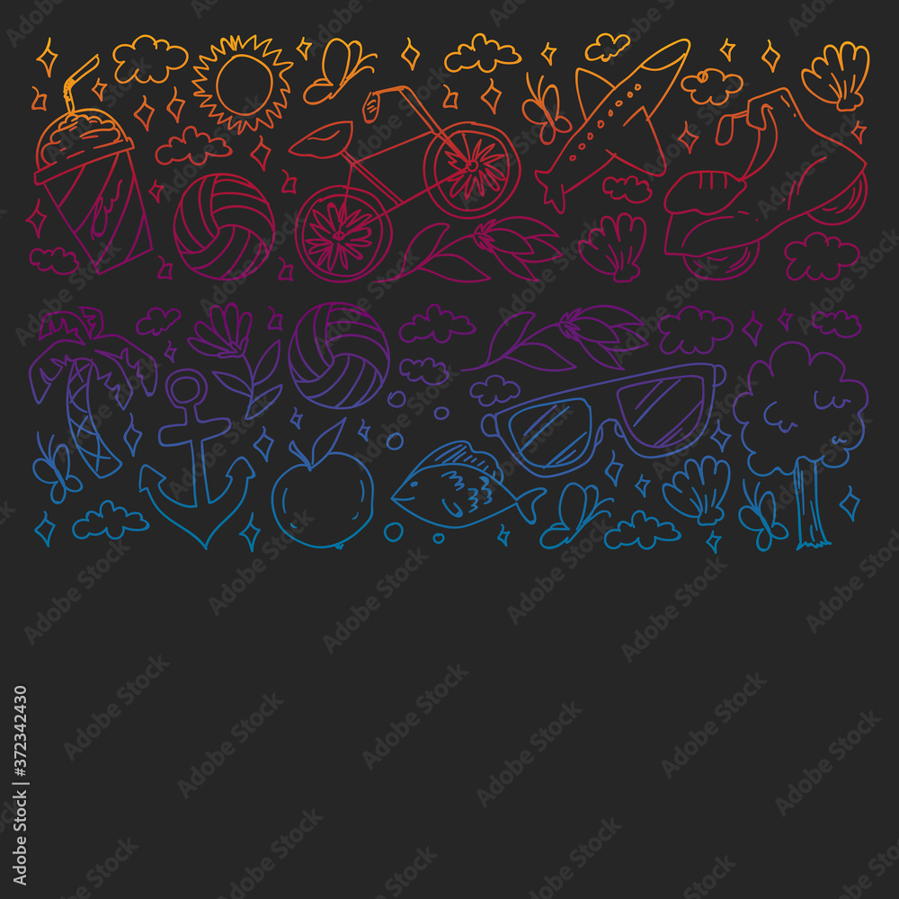 Travel and tourism icons. Traveling pattern Travel and tourism icons. Traveling pattern