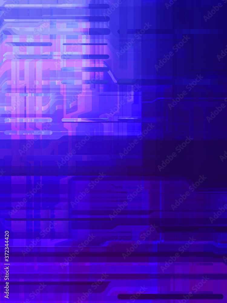 Geometric multicolored intersecting lines. Graphic illustration of digital technology. Abstract background. Geometric multicolored intersecting lines. Graphic illustration of digital technology. Abstract background.