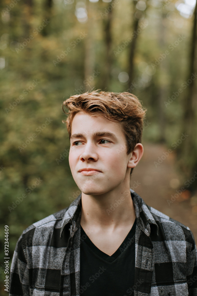 Portrait of Teenage Boy Portrait of Teenage Boy