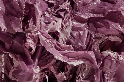 Plastic bag texture photo