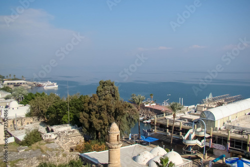 Haifa city in Israel from the the hills