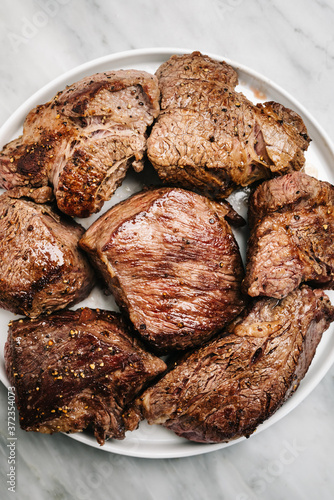 Cooked Pot Roast Read To Be Shredded photo