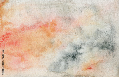 Abstract watercolor peachy texture