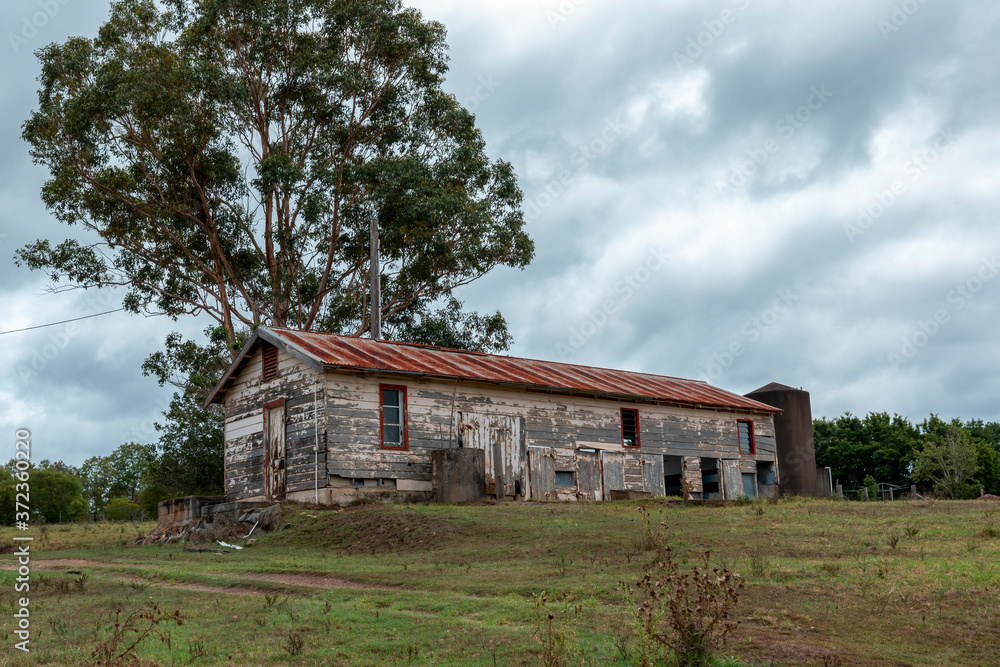 Fototapeta premium old abandoned house