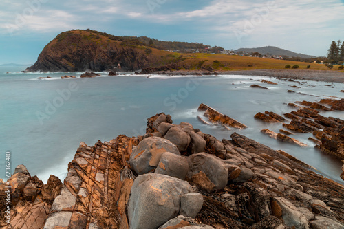 beach and rocks