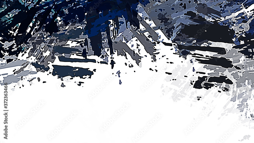 Obraz premium Brushed Painted Abstract Background. Brush stroked painting. Artistic vibrant and colorful wallpaper..