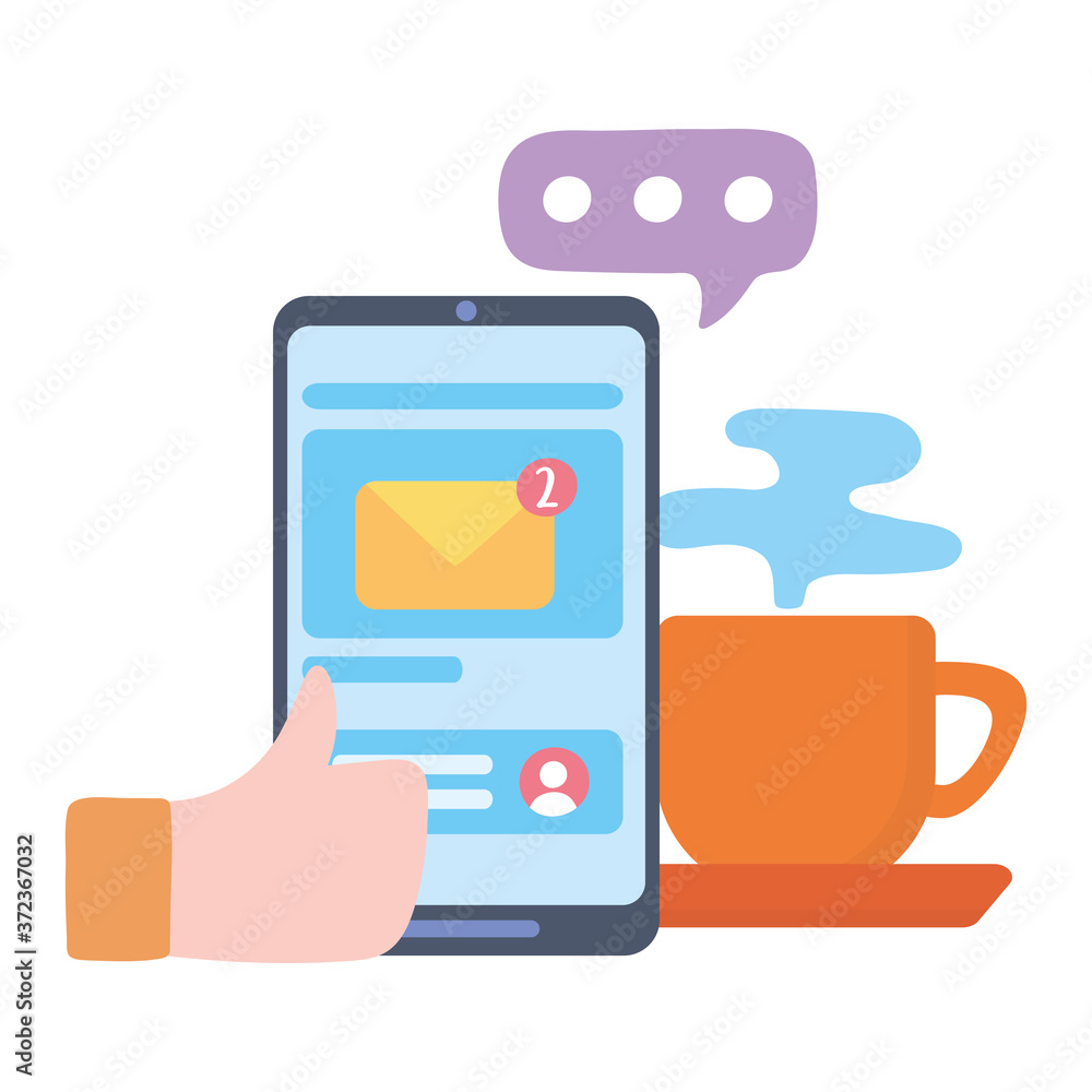 smartphone hand like email message sms social network communication and technologies smartphone hand like email message sms social network communication and technologies