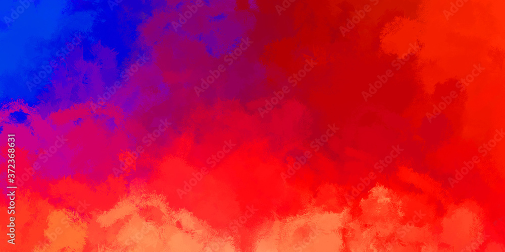 Brush stroked painting. Artistic vibrant and colorful wallpaper. Chaotic painting. Brushed Painted Abstract Background.