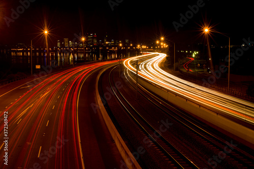 traffic on perth freeway