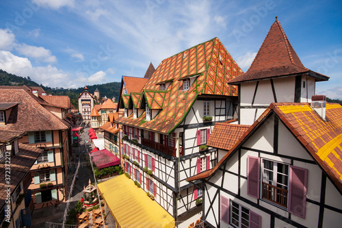  A view from Colmar Tropicale, A Medieval French Village in Berjaya Hills