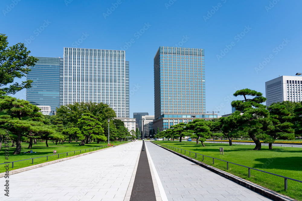 Obraz premium 東京丸の内の風景