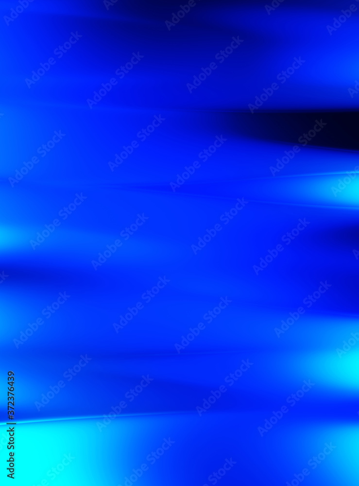 Fototapeta premium Cool background with vibrant waves of colorful lights. 2D illustration of wavy motion. Vibrant color shapes. Abstract conceptual wallpaper.