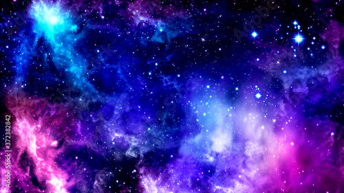 Outer space, universe, nebula, star cluster, bright, Astronomy, science