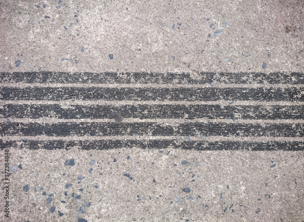 Fototapeta premium Background of tire marks on road
