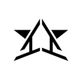 Initial Star Monogram Logo II