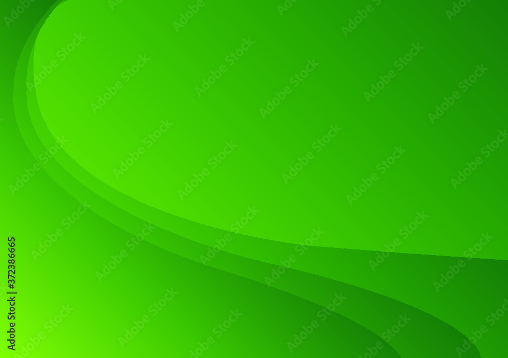 Abstract Green background, modern style overlay, with space for design, text input. Vector illustration.