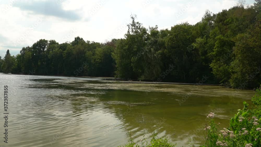 Medium Long Shot, Full Length of a lake Medium Long Shot, Full Length of a lake