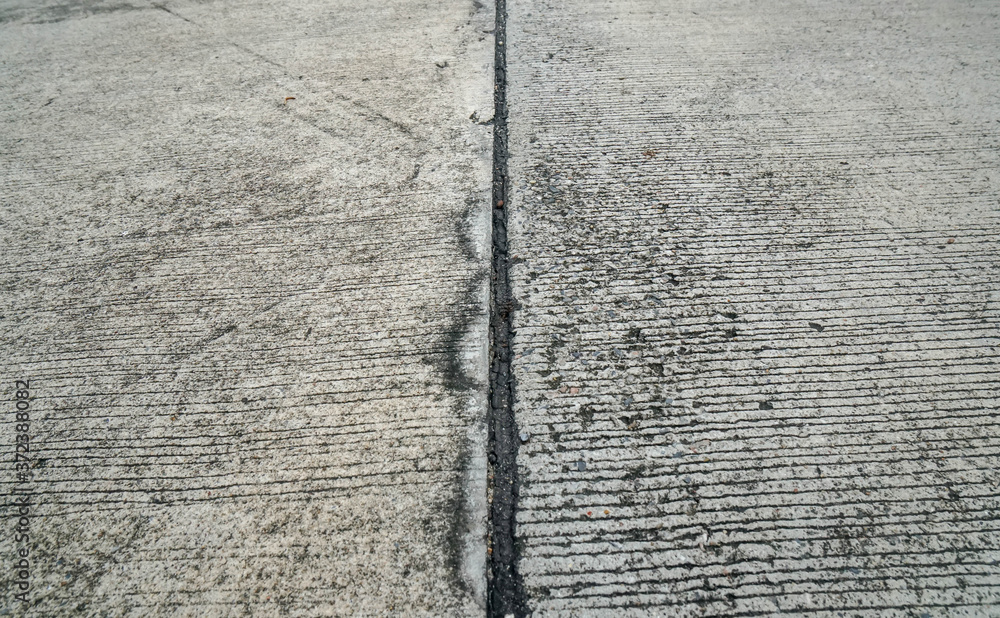 Obraz premium close up rough concrete street texture