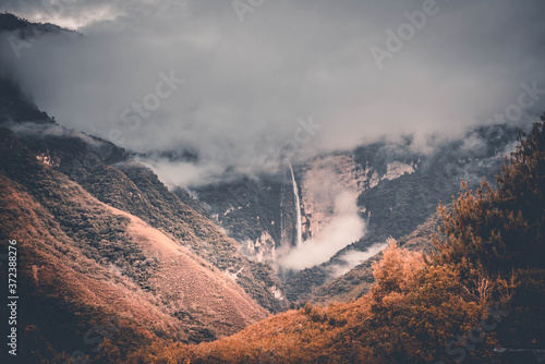 Gocta Peru waterfall, third highest in the world photo