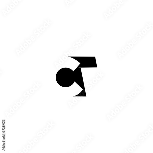 CT TC logo design template elements