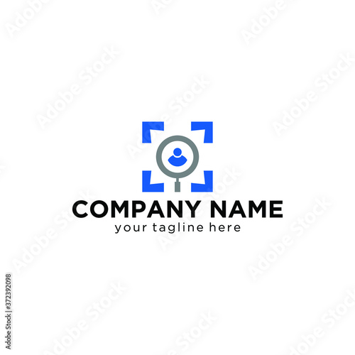 video learning vector logo design template Idea and inspiration
