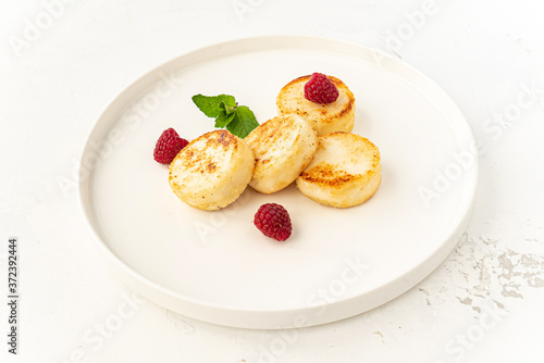 ricotta pancakes with sour cream