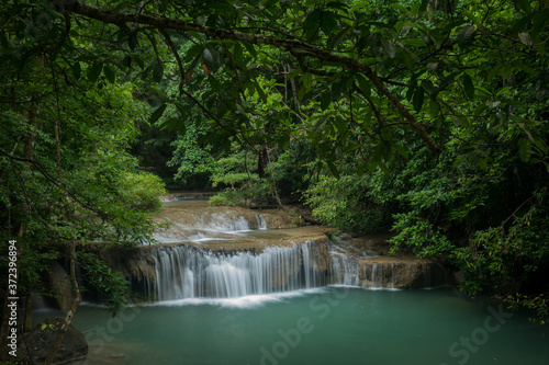 In the Thailand Jungles of Kanchanaburi is the Fairytale Realm know as Erawan © jearlwebb
