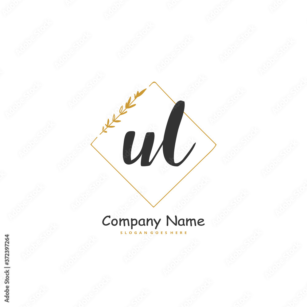 U L UL Initial handwriting and signature logo design with circle. Beautiful design handwritten logo for fashion, team, wedding, luxury logo. U L UL Initial handwriting and signature logo design with circle. Beautiful design handwritten logo for fashion, team, wedding, luxury logo.