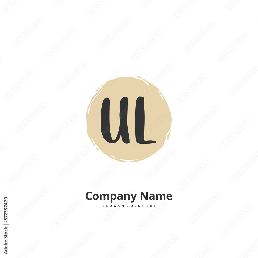 U L UL Initial handwriting and signature logo design with circle. Beautiful design handwritten logo for fashion, team, wedding, luxury logo. U L UL Initial handwriting and signature logo design with circle. Beautiful design handwritten logo for fashion, team, wedding, luxury logo.