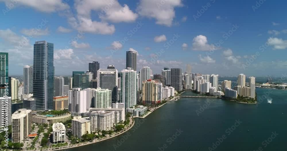 Downtown Miami - Ocean East - Drone Aerial - South Florida Downtown Miami - Ocean East - Drone Aerial - South Florida