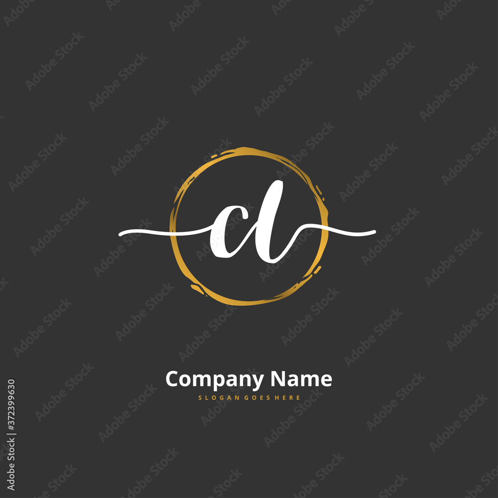 C L CL Initial handwriting and signature logo design with circle. Beautiful design handwritten logo for fashion, team, wedding, luxury logo. C L CL Initial handwriting and signature logo design with circle. Beautiful design handwritten logo for fashion, team, wedding, luxury logo.