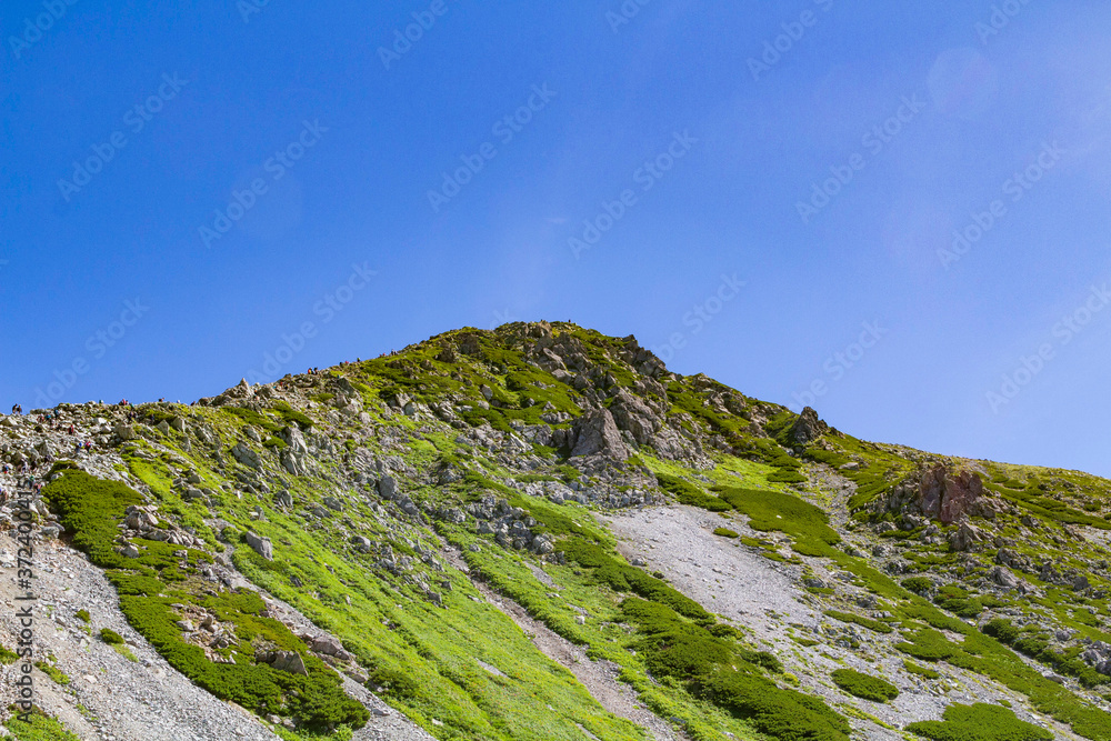 【北アルプス・立山】 雄山 登山道