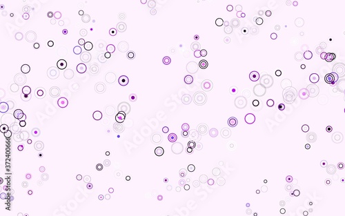 Light Purple vector backdrop with dots.