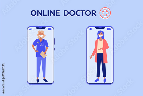 Professional online medical consultation via mobile phone